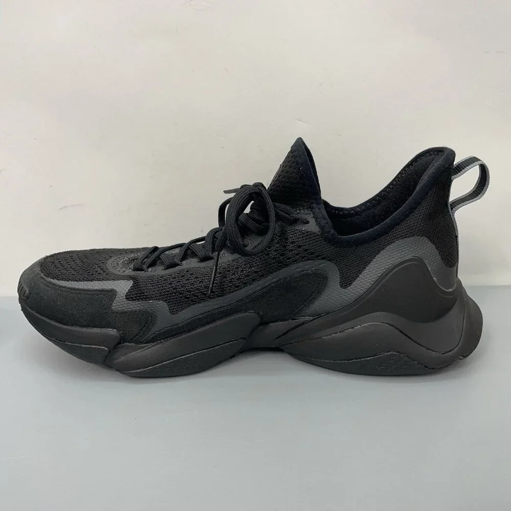 Adidas Mahomes Impact FLX Training Shoes Sneakers Athletic Triple Black Mens 11